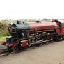 Beautiful steam locomotive