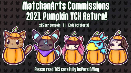 2021 Pumpkin YCH Commissions