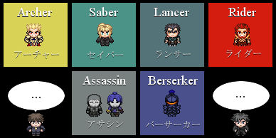 Fate/Zero Servants VXACE project by Kiradu60 on DeviantArt