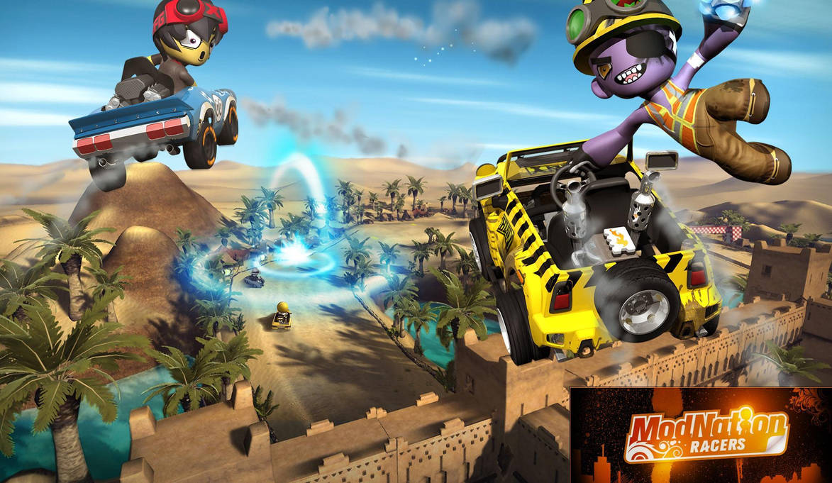 ModNation Racers Fan Wallpaper by Permafry42 on DeviantArt