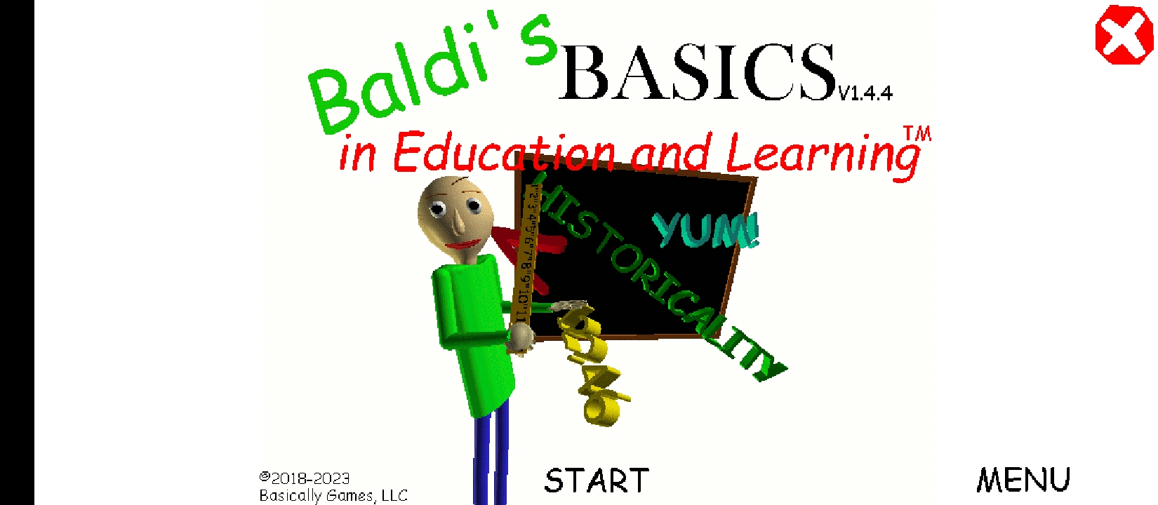 Baldi's Basics Education and Learning Start Menu by A-200buthesucks2 on ...