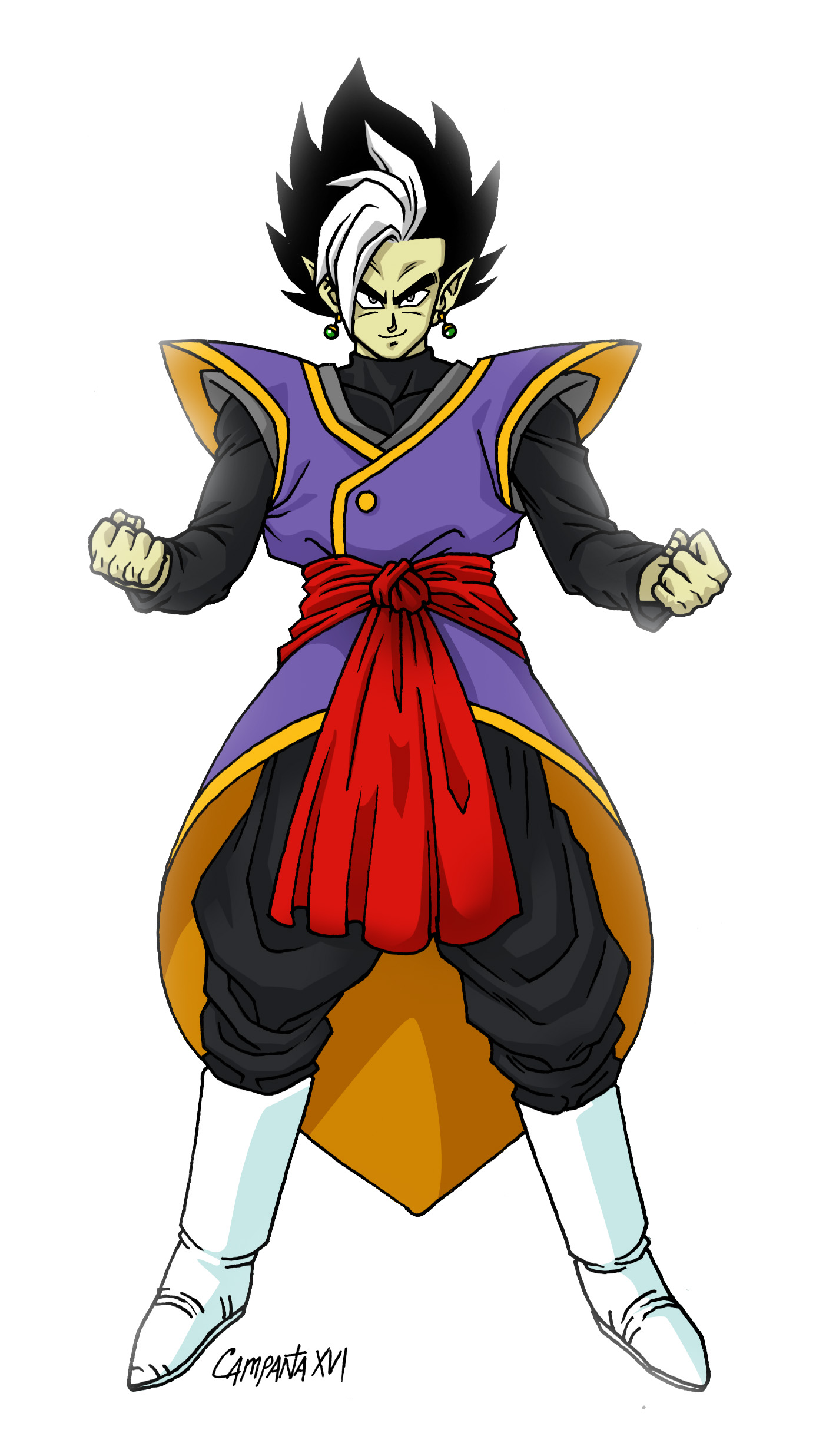 Fusion de Black Goku y Zamasu by ShinMitsuomi on DeviantArt Fusion de Black Goku y Zamasu by ShinMitsuomi on DeviantArt