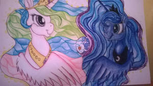 Luna and Celestia