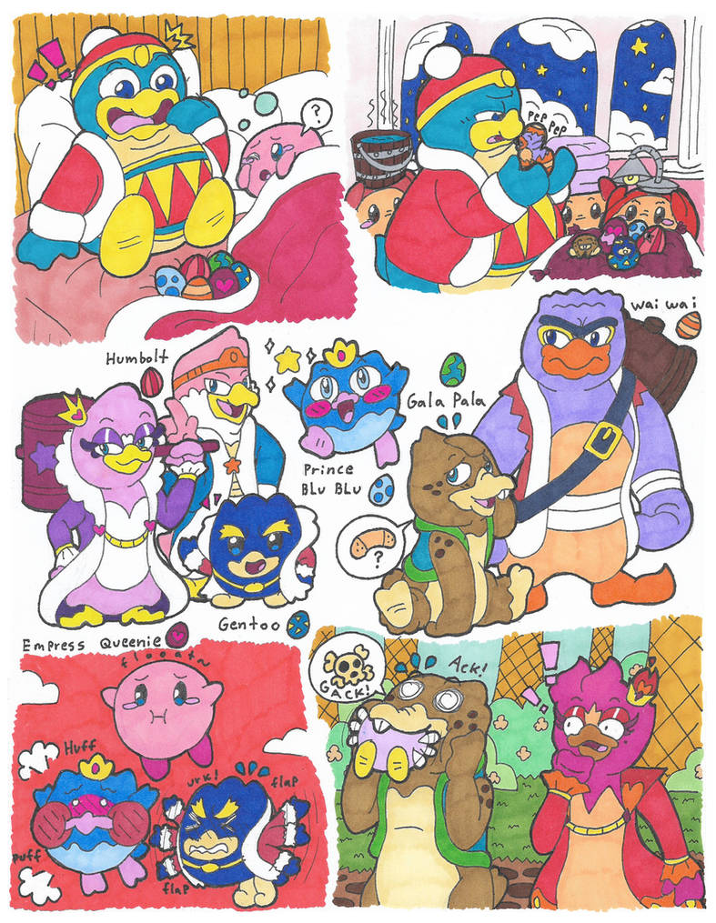 Kirby Club Penguin by DaisieDoodle on DeviantArt