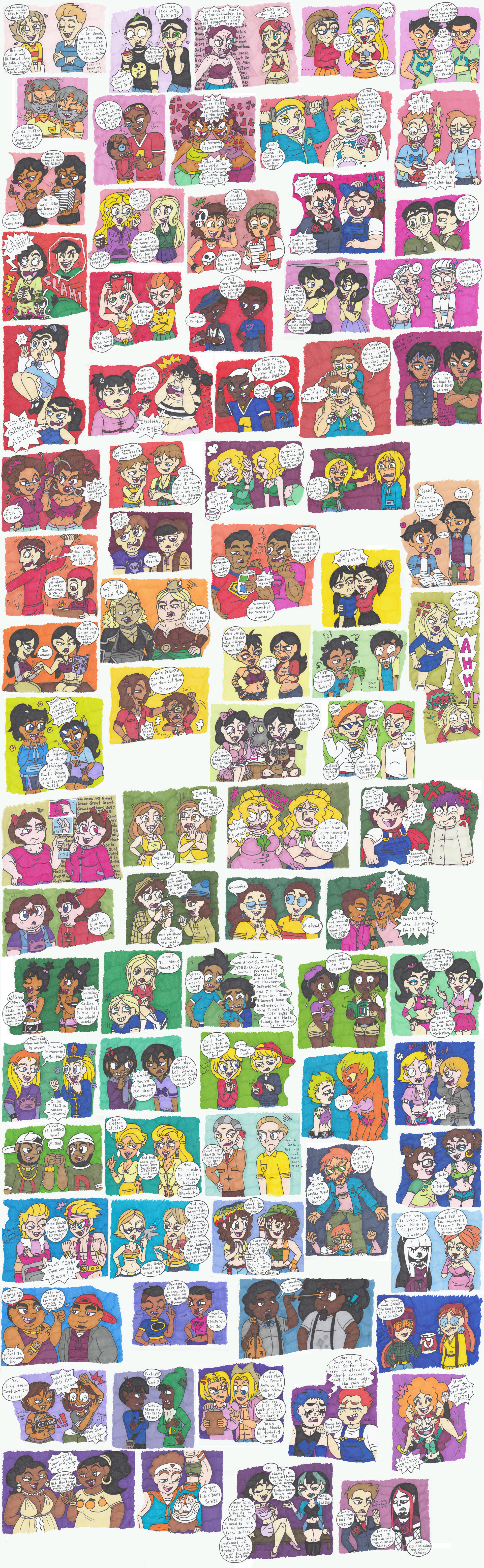 Total Drama Personality Swap Vs The Og Cast By Abrigedfoamy On Deviantart