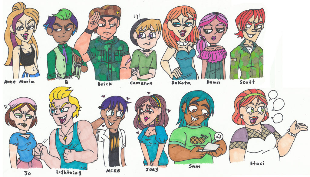 Gen Two Total Drama AI - Gen Two by Abridgedfoamy on DeviantArt