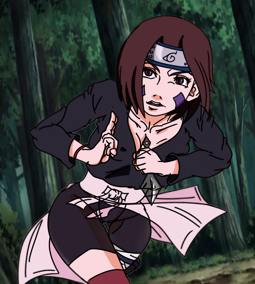 Rin Nohara Naruto by NuggetsMcfly on DeviantArt