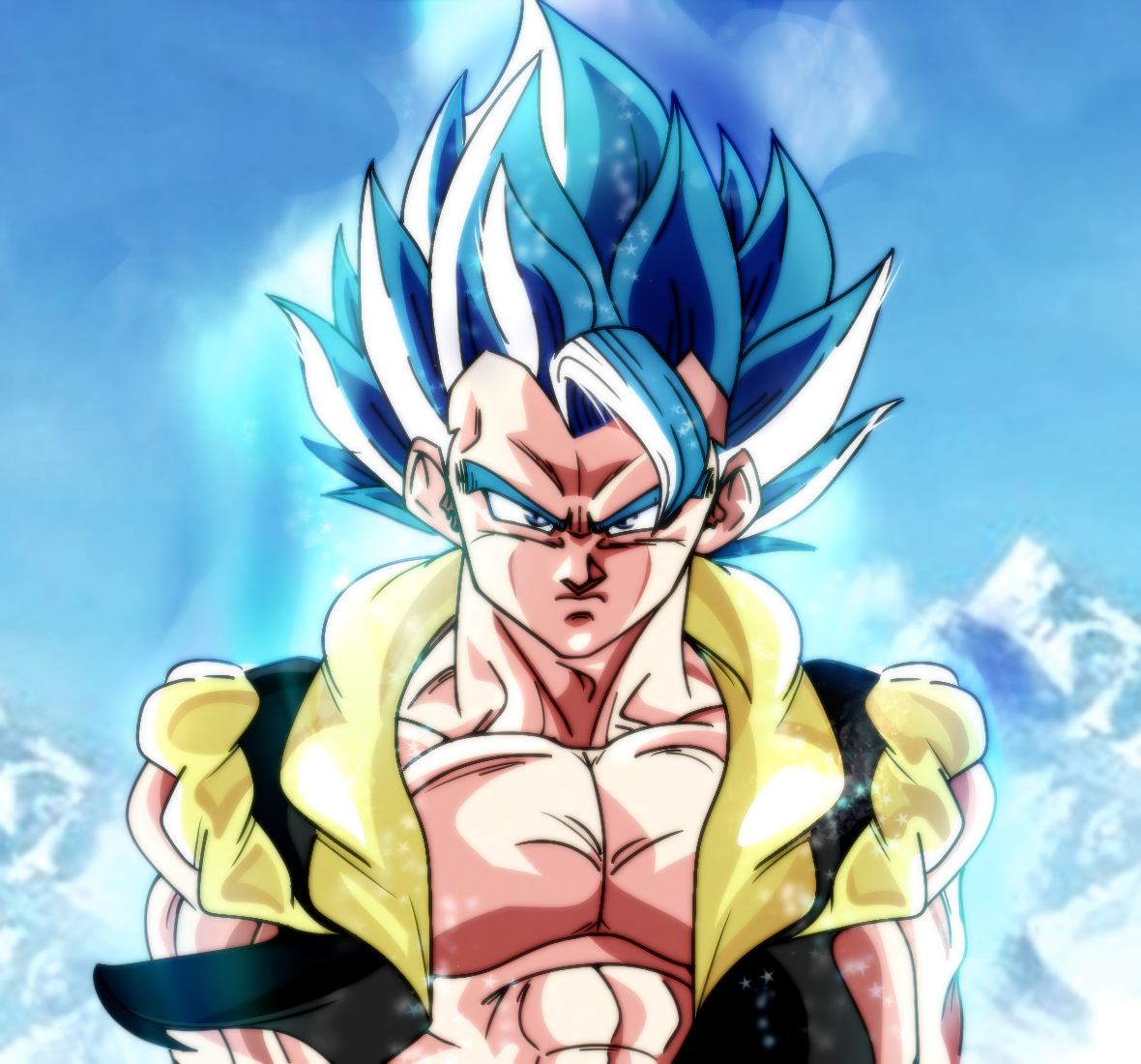 Gogeta Royal Blue (Blue Evolved) by NuggetsMcfly on DeviantArt