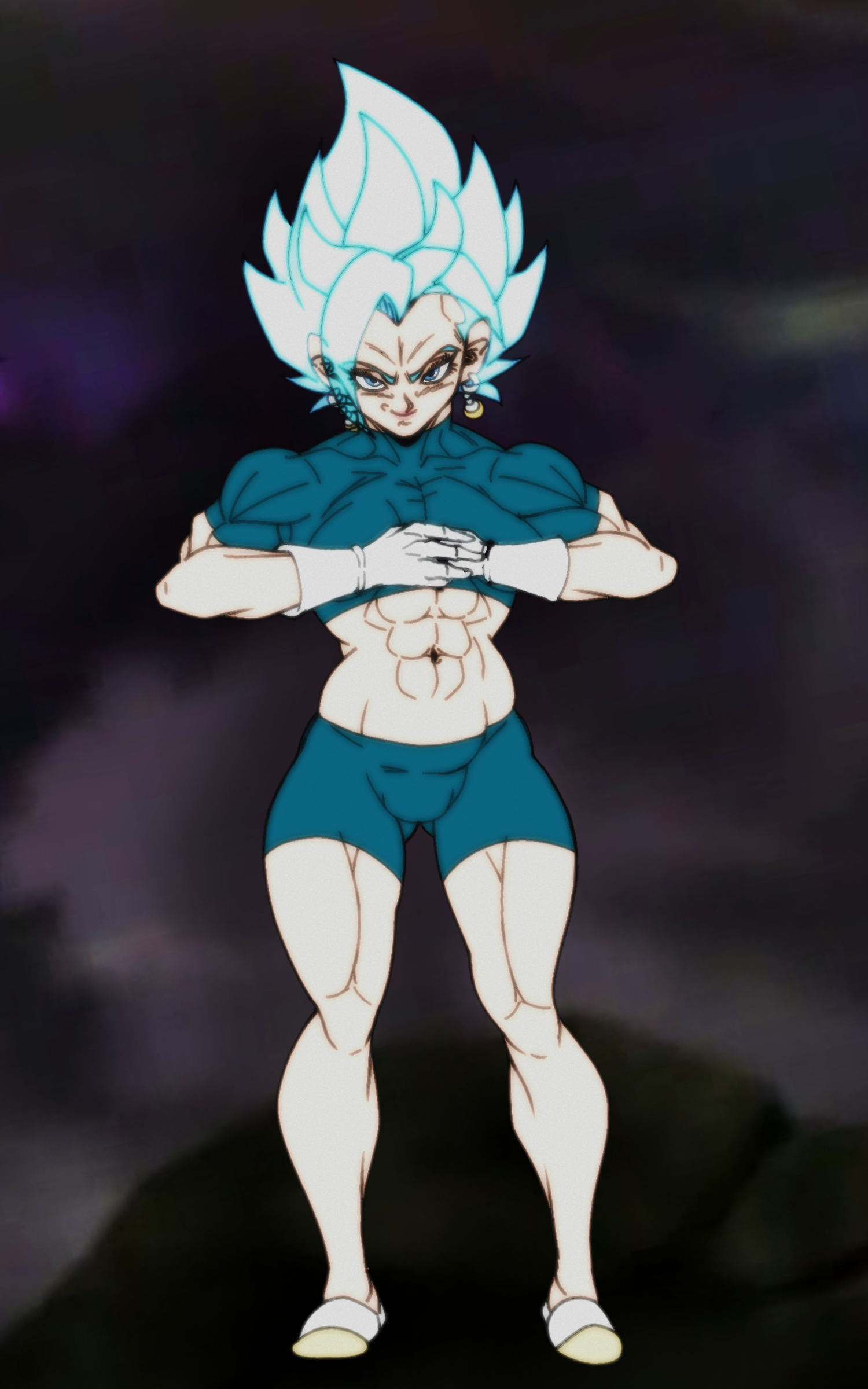 Gogeta Royal Blue (Blue Evolved) by NuggetsMcfly on DeviantArt