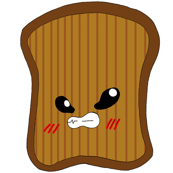 BURNT TOAST Sticker