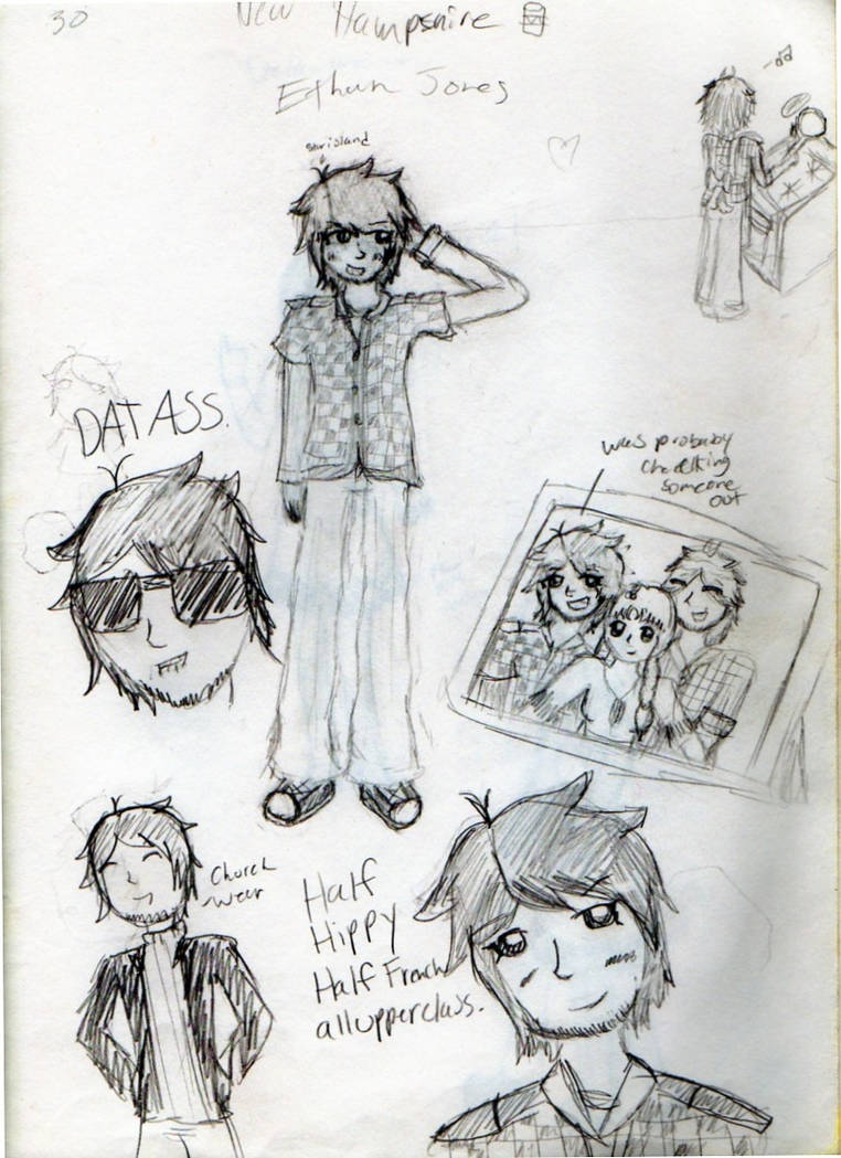 States: New Hampshire by Violetthehedgehog