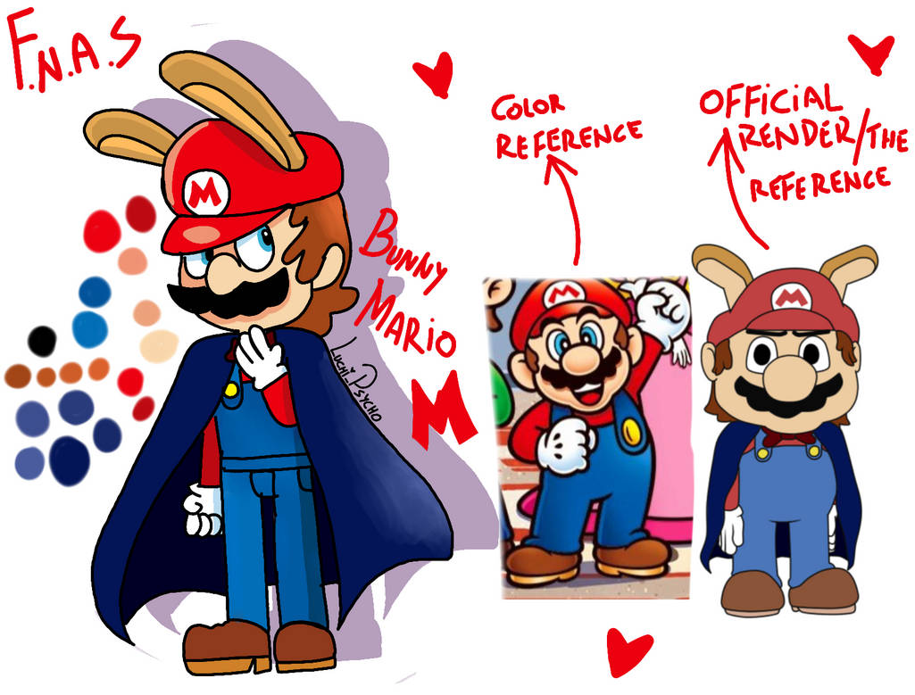 Bunny Mario from fnas 1 by Foofighters423 on DeviantArt