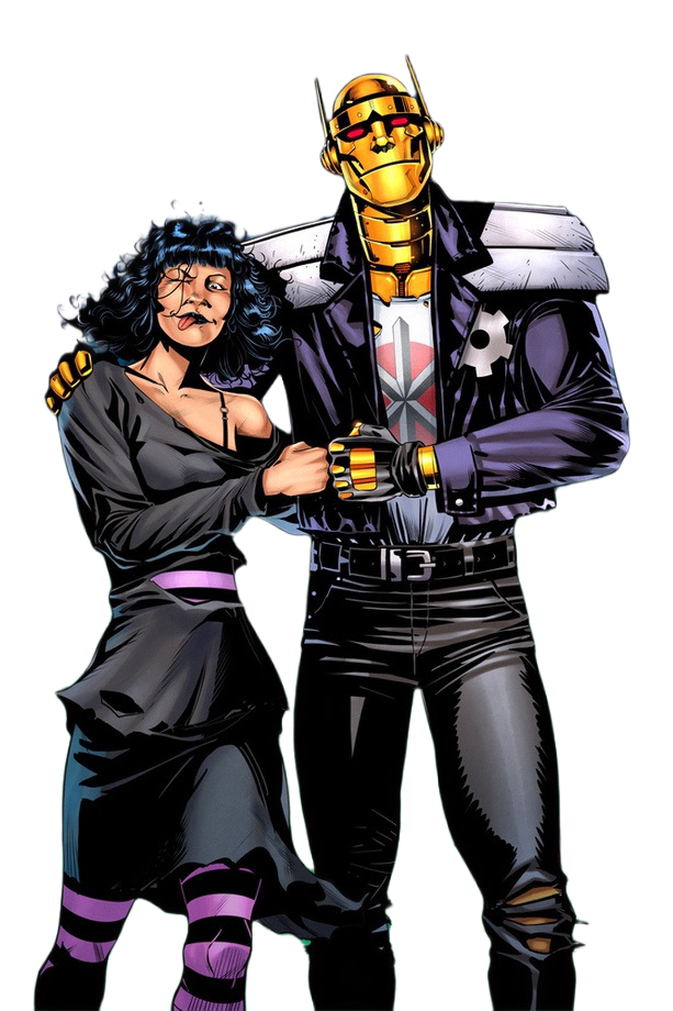 Terry None Dc Robotman and Crazy Jane (DC) Render by JarroStan on DeviantArt