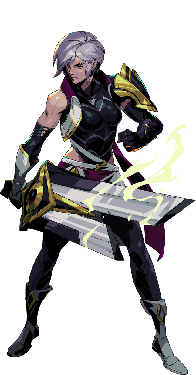 Sentinel Riven (League of Legends) Render by JarroStan on DeviantArt