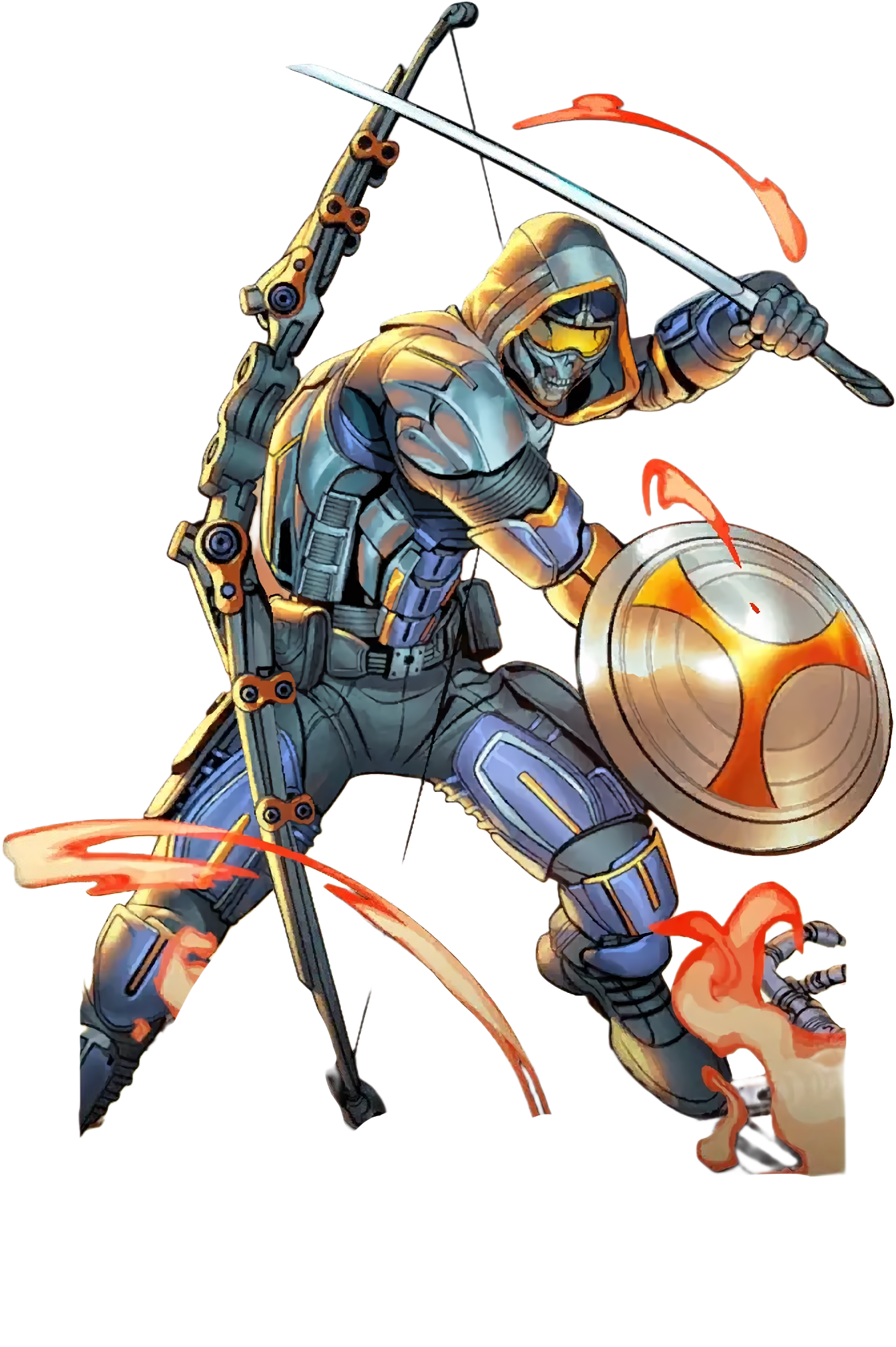 Taskmaster Marvel Zombies Taskmaster (Marvel) Render #7 by JarroStan on DeviantArt