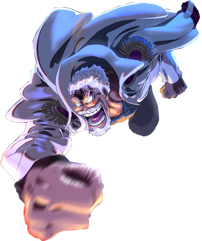 Monkey D. Garp (One Piece) Render #2 by JarroStan on DeviantArt