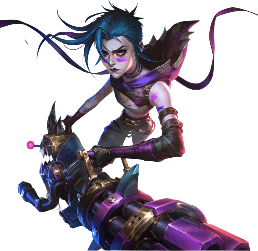 Jinx (League of Legends) Render by JarroStan on DeviantArt