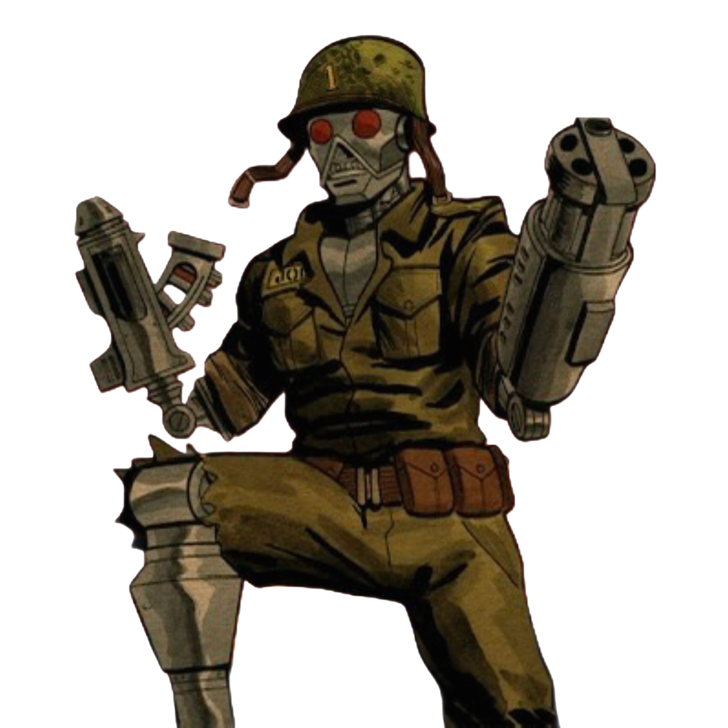 Gi Robot Rig G.I. Robot (DC) Render #5 by JarroStan on DeviantArt