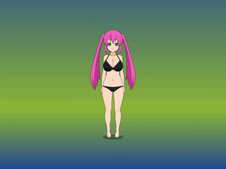Miu Ass Expansion Bikini GIF