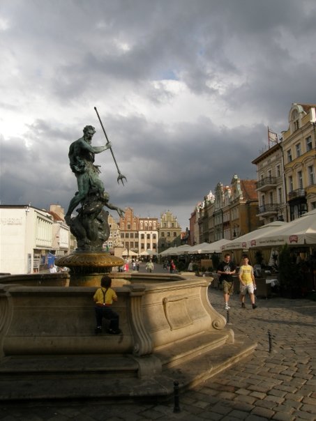 Fountain in Poznan