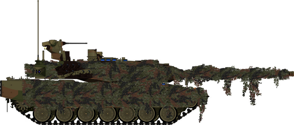 My personal version of Leopard L2A7+ with camo net by Darth-M0rtuus on  DeviantArt