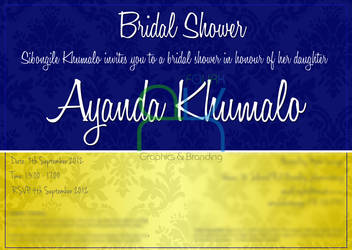 Bridal Shower invite