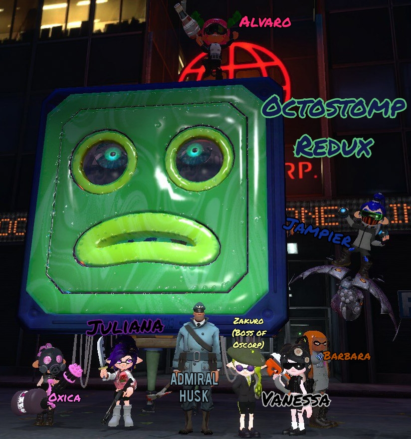 Octostomp Cartoon splatoon sagas #7: Build The Octostomp Redux by guerrero3110 on DeviantArt