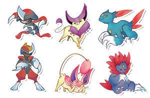 Pokemon Stickers Set 3