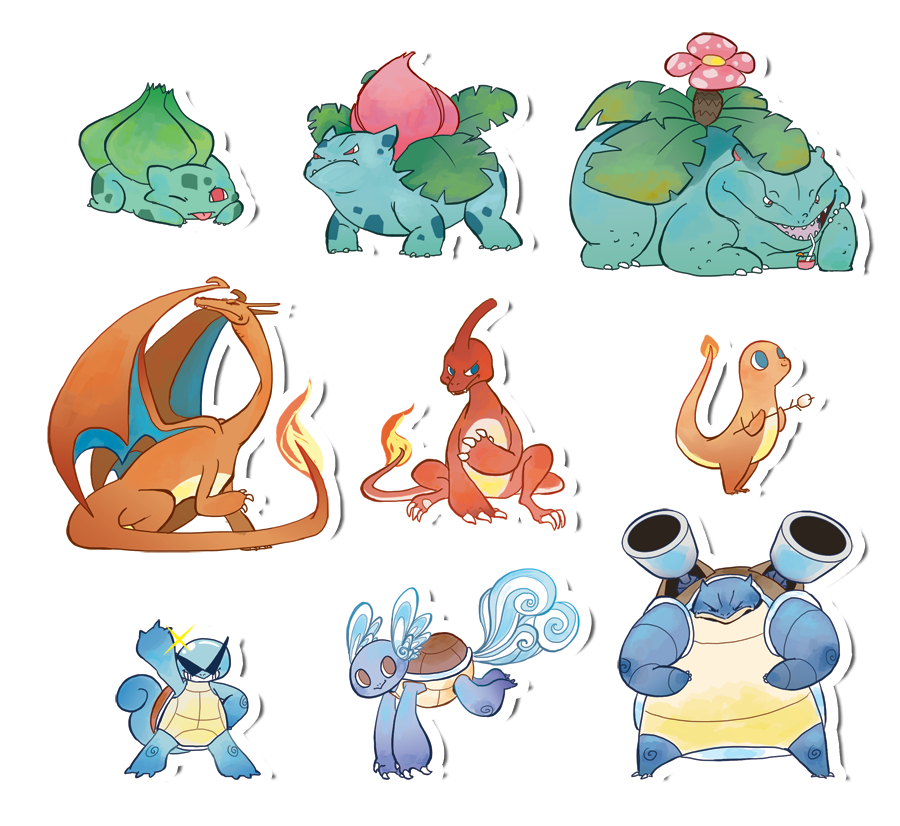 Pokemon Stickers Set 11