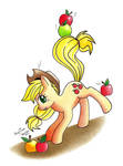 Fun With Apples by Limynna