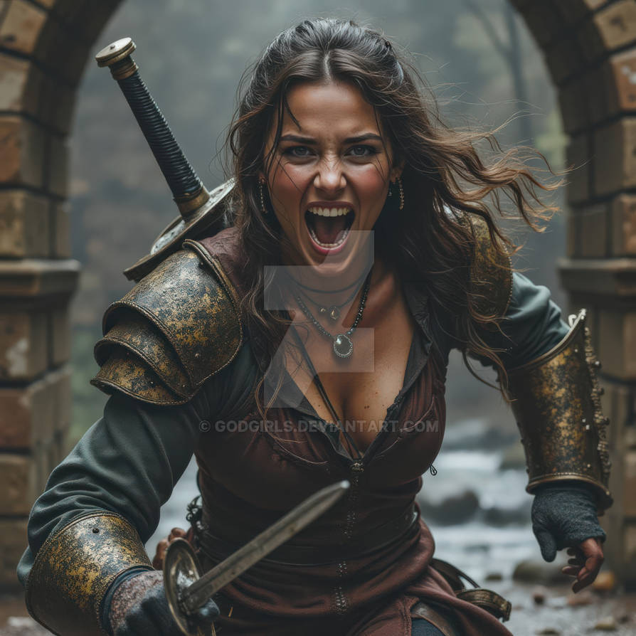 Female Warrior - sample by GodGirls on DeviantArt