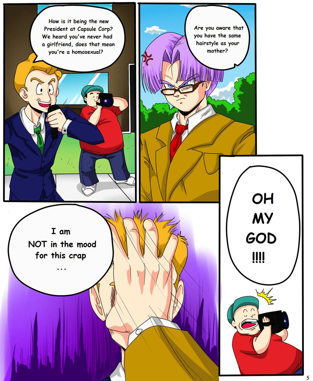 Trunks x Yumi fanfic PG 5