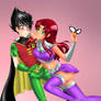 Robin x Starfire