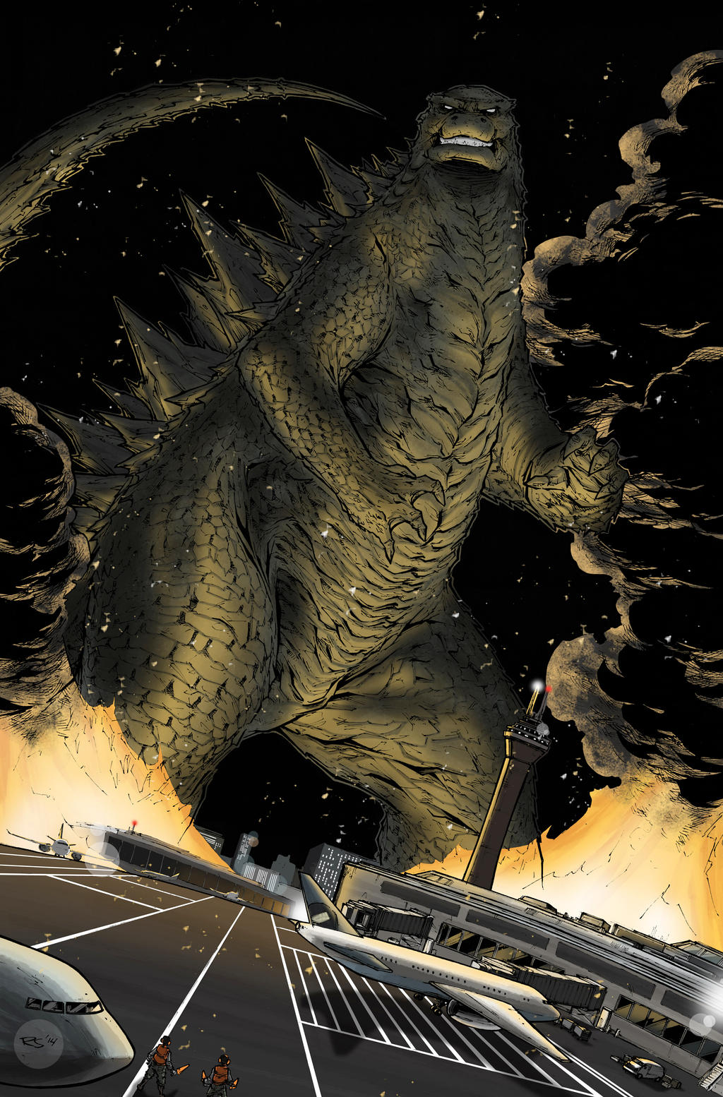 Godzilla Color Pattern Godzilla color by RecsFX on DeviantArt