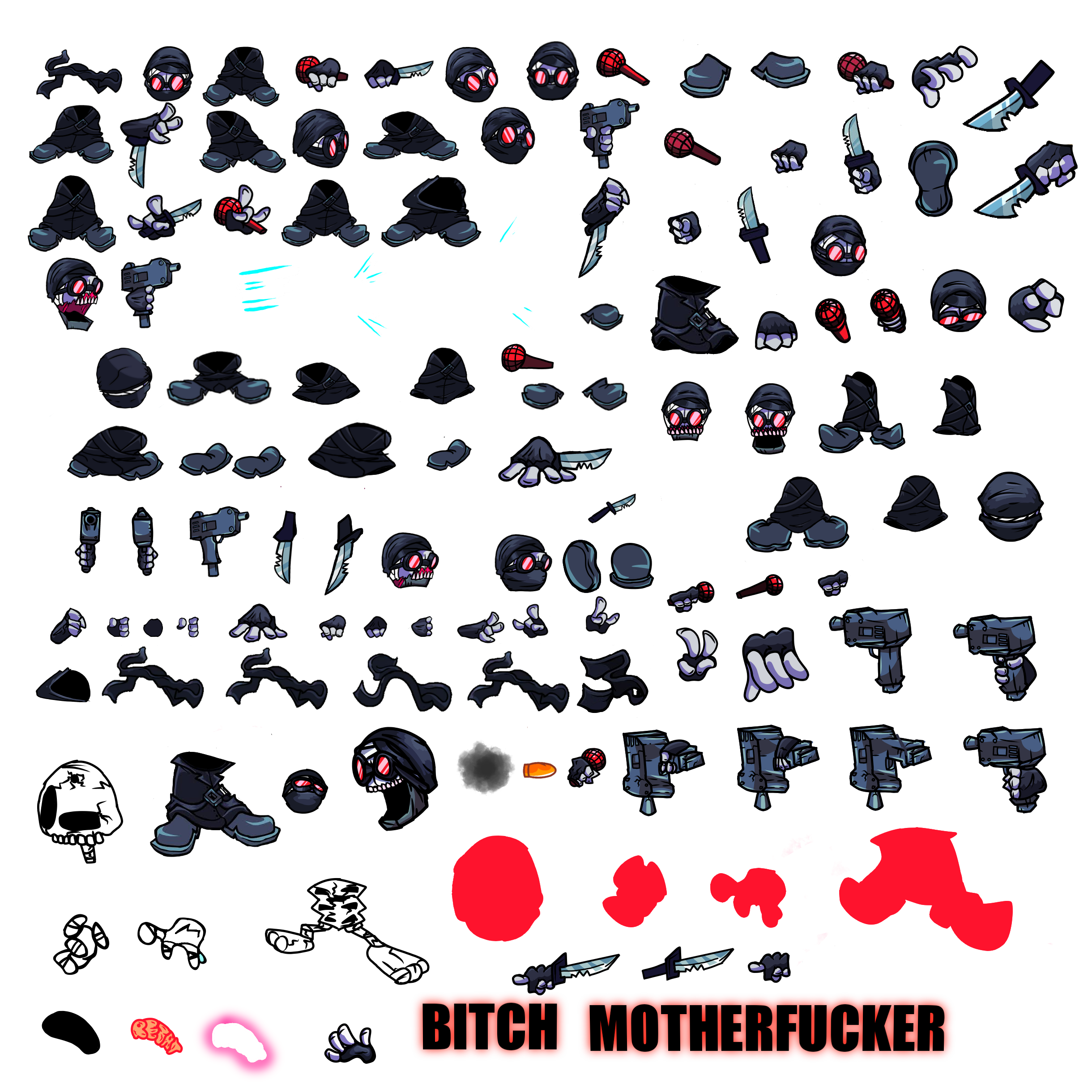 Hank FNF Sprites By Drawname On DeviantArt Hank fnf sprites by drawname on deviantart