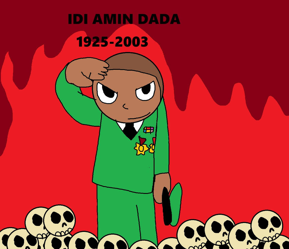 Idi Amin Dada 19252003 by Drawname on DeviantArt