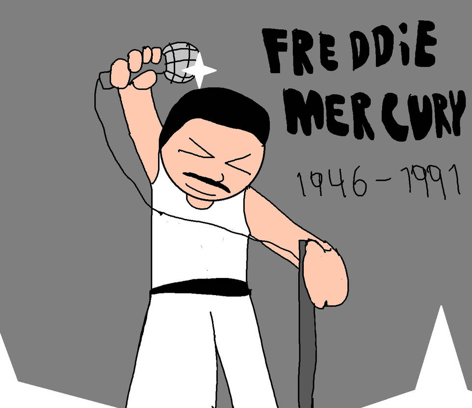 Freddie Mercury 1946 1991 By Drawname On Deviantart Freddie Mercury 1946 1991 By Drawname On Deviantart