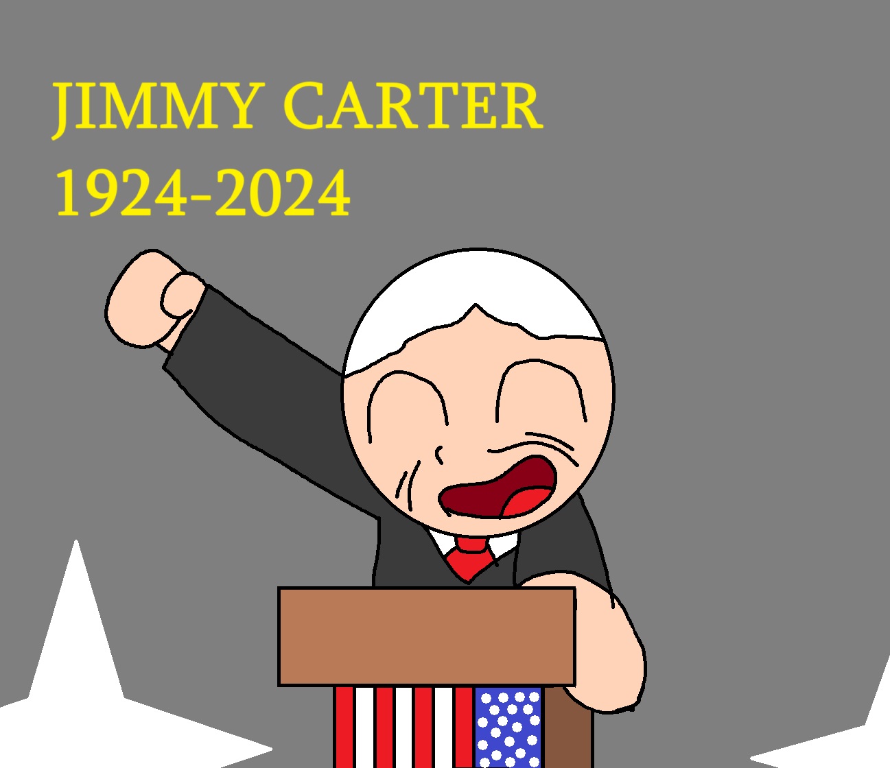 Jimmy Carter 1924-2024 by Drawname on DeviantArt