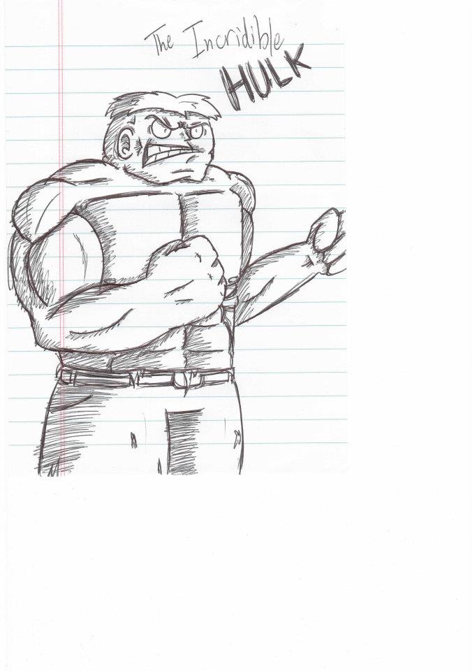 Silly Hulk Fanart