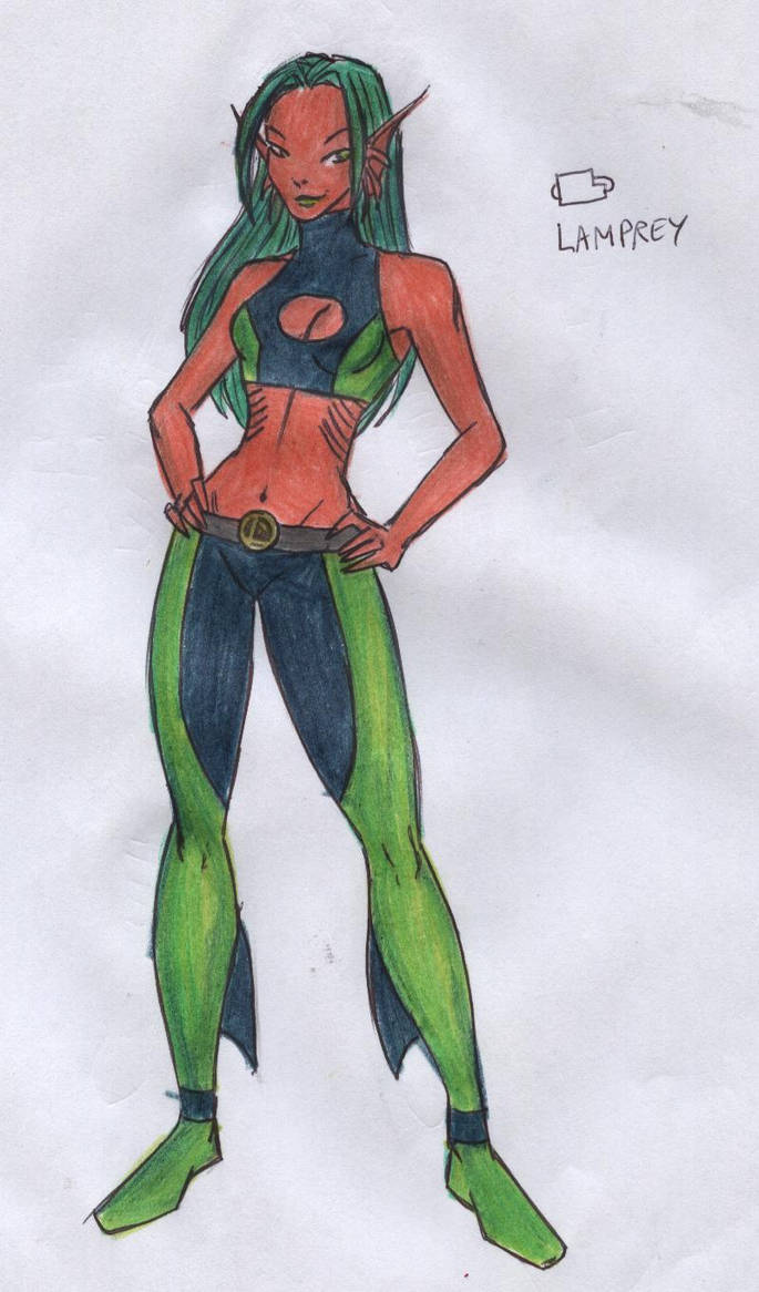 Princess Lampley Lamprey by kidmarvelj on DeviantArt