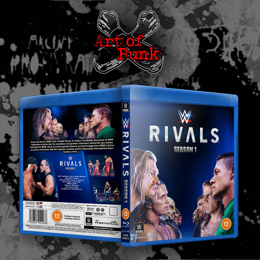 WWE Rivals Season 1 Blu-ray Cover by ArtofPunk on DeviantArt