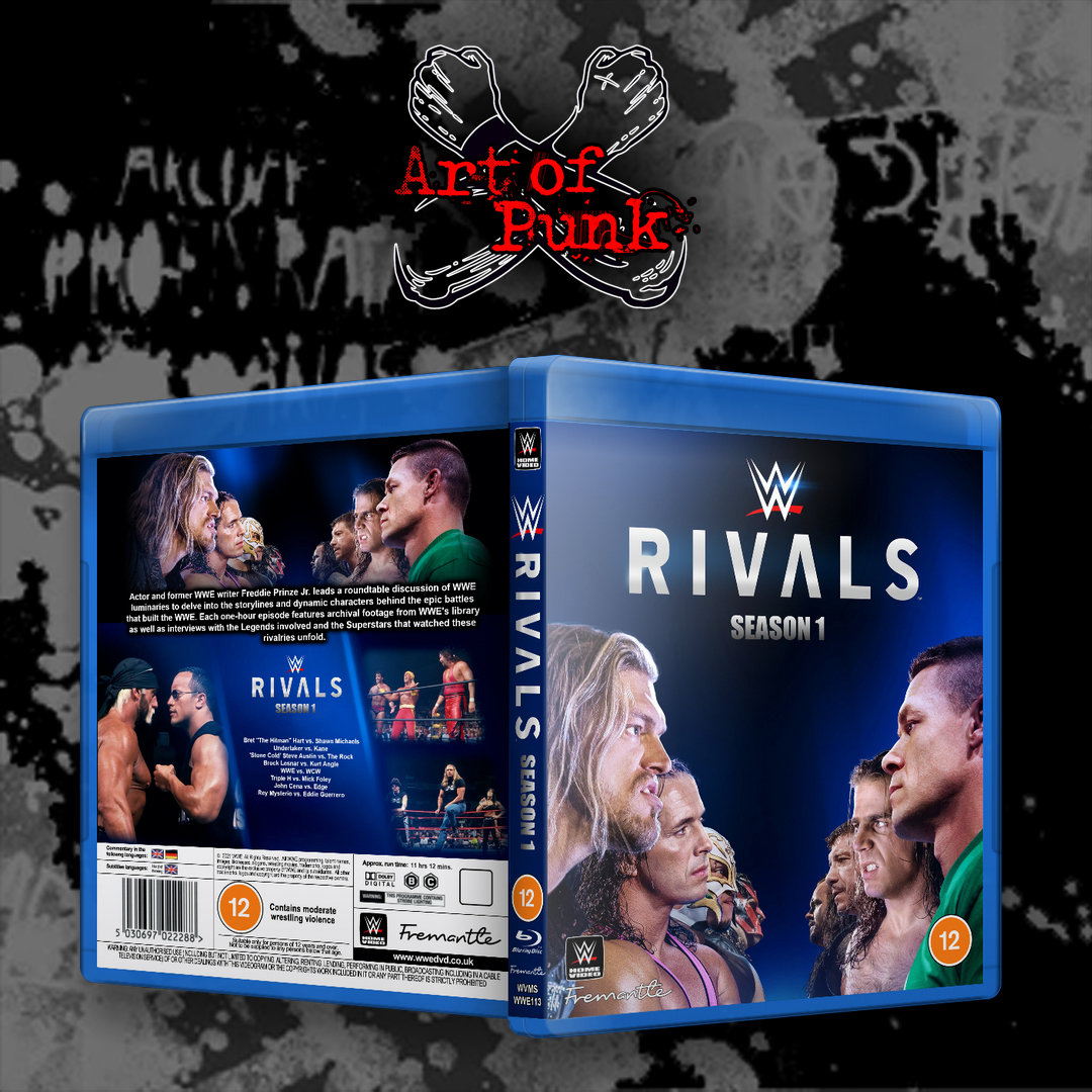 WWE Rivals Season 1 Blu-ray Cover by ArtofPunk on DeviantArt