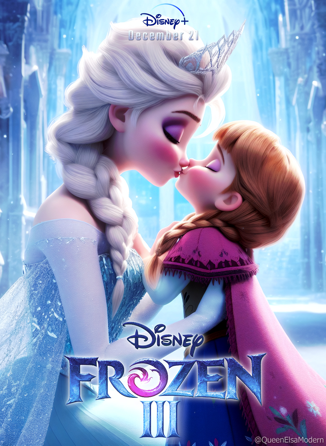 Frozen 3 - A Sisters Bond Poster by QueenElsaModern on DeviantArt