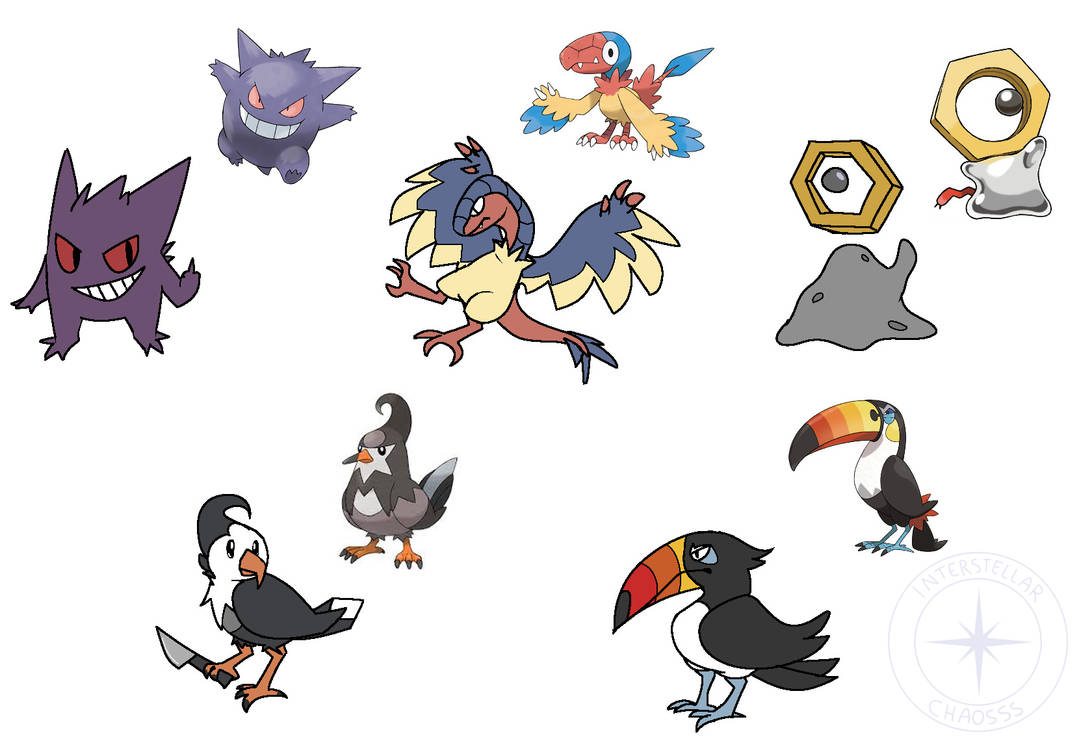 Pokemon From Memory 2 by InterstellarChaosss on DeviantArt