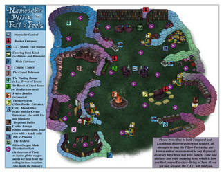 Namesake Pillow Fort 2.0 Map Full Color