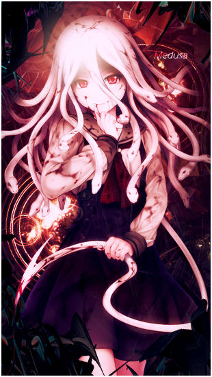 Sengoku Nadeko Medusa By Chikido On Deviantart