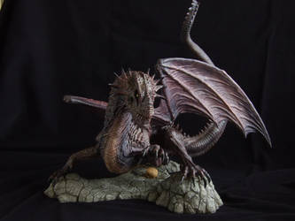 Dragon sculpt: painted by revenant-99