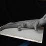 Nile Crocodile sculpt- work in progress