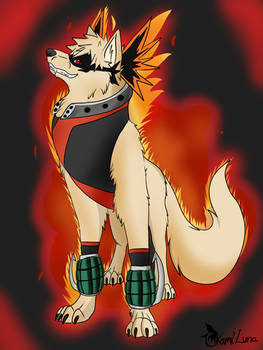 Katsuki Bakugou Wolf