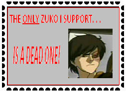 'support' Zuko stamp